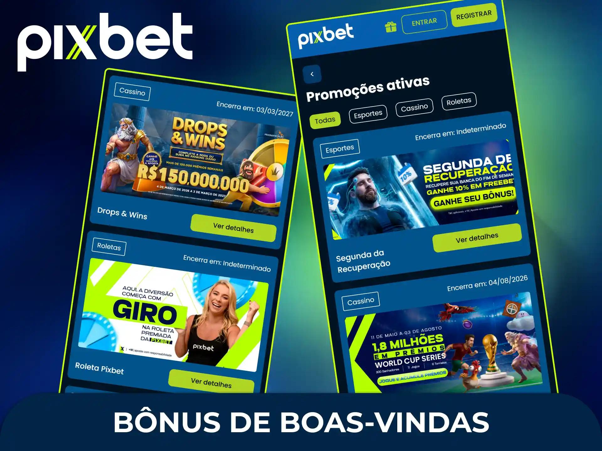 Ative o bônus de boas-vindas pelo aplicativo Pixbet para impulsionar suas primeiras apostas e jogos.