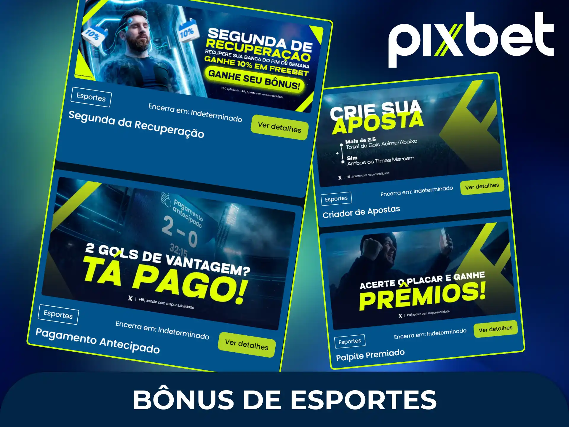 Utilize os bônus de esportes da Pixbet no Brasil para aumentar seus lucros em suas modalidades favoritas.